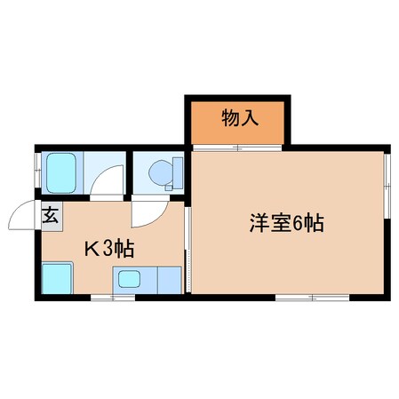 桜橋駅 徒歩2分 2階の物件間取画像